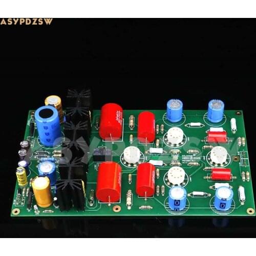 PRT08A 12AU7 12AX7 6JD8 Tube preamplifier Base on CAT-SL1 PCB/DIY Kit/Finished board (No tube)