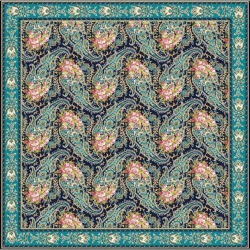 REYYAN SILK TEXTURED OYALIK WRITING-13264-RENK-18