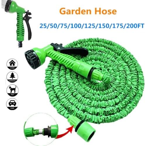 Garden Hose Pipe Water Hose Expandable Magic Hose 7 Patterns Water Gun Foam Pot Big Promotion Dropshipping