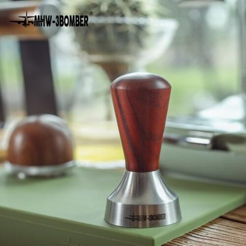 MHW-3BOMBER Coffee Tamper 51mm For Delonghi Stainless Steel Coffee Hammer Barista Tools Accessories Espresso Latte Tools
