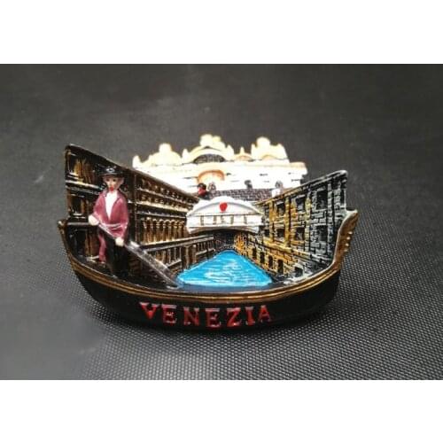 Venice water city souvenir refrigerator stickers