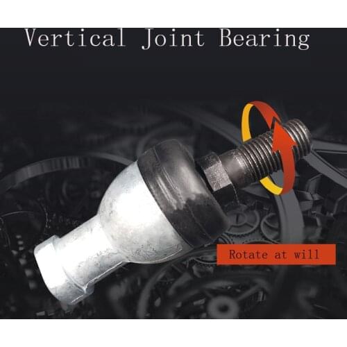 High Precision Strainght Spherical Plain Bearings Vertical Ball Head Rod End Joint Bearing SQZ 5 8 10 12 14 16 18 20 22RS