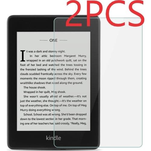 2PCS Tempered Glass For A mazon Kindle Paperwhite 4 2018 PW 1 2 3 Screen Protector Guard Film For Kindle Oasis 2017 Voyage 6.0