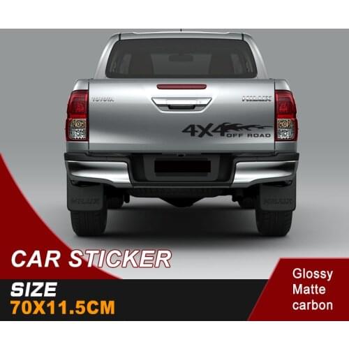 Car accessories 1 Pcs 4x4 car sticker tailgate decal off road graphic vinyl sticker fit for pickup suv 4x4 car sticker