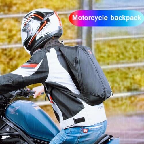 20-28L Carbon Fiber Fashion Powerful Storage Travel Helmet Motorcycle Backpack Riding Racing Bag Backpack Multiple Models