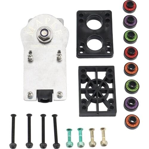 7Inch Land Surfboard Skateboard Bracket Base Surf Skate Trucks C7 Bridges with Integrated ABEC-9 Bearing Kit