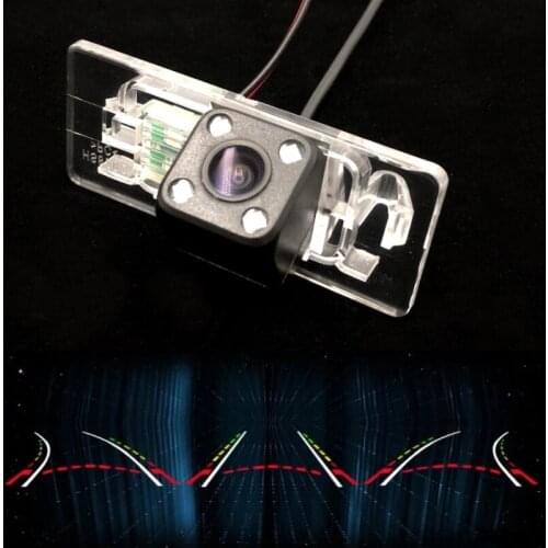 Car Intelligent Parking Tracks Camera For Audi A1 S1 A6 S6 RS 6 A7 S7 RS 7 2010~Present HD CCD Back up Reverse Rear View Camera