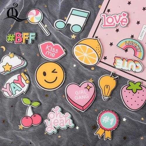 HOT mix Rainbow candyf fruit pattern 1PC Shirt Cute Cartoon brooch Acrylic Badge Pins Bag Packbag Decoration Brooch Broch,Z74