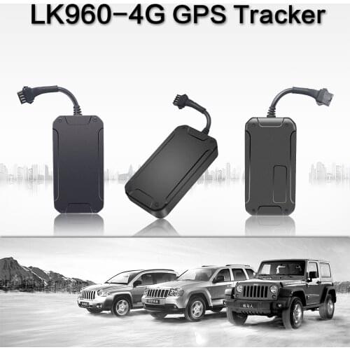 LTE WCDMA GSM Vehicle 4G GPS Location Tracker LK960-4G Cut Off Enginer / Power Remotely Waterproof Real-time Tracking
