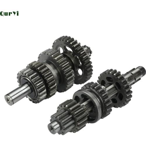 Lf150 Transmission Gear Box Main Counter Shaft kit For Lifan 150 150CC 1P56FMJ Horizontal Kick Starter Engines Dirt Pit Bikes