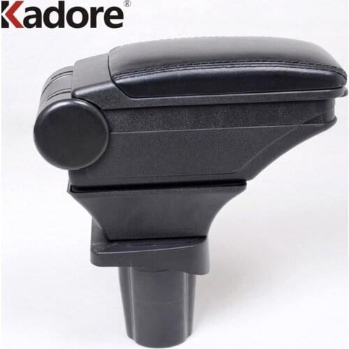For Chevrolet Aveo 2009 2010 2011 2012 2013 2014 Leather Central Control Armrest Box Pad Styling Car Arm Rest Car Seat Cover