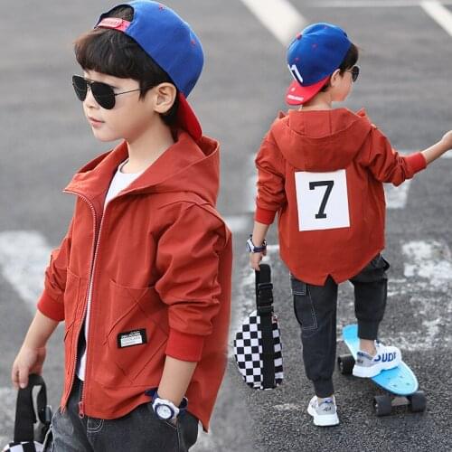 Green Red Spring Autumn Boy Coat Jackets Overcoat Top Kids Teenage Gift Children Clothes Gift Formal School High Quality
