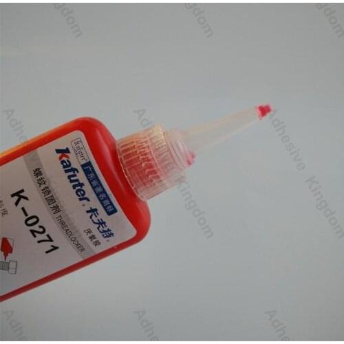 Hot sale 6pcs/lot kafuter K-0271 50g high-strength thread sealant thread locking glue screw anaerobic adhesive
