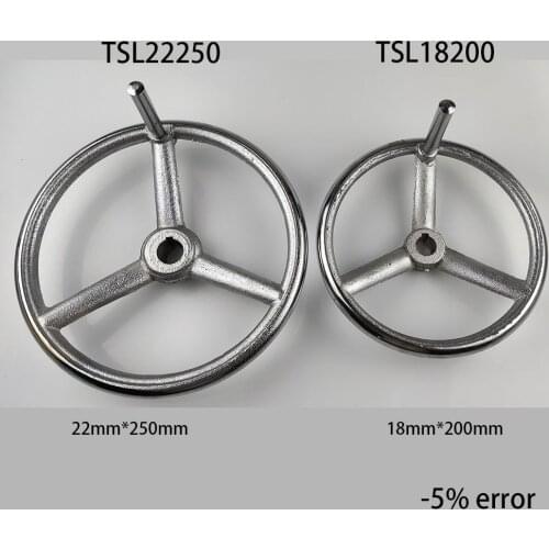 Metal handwheel milling machine CNC lathe 3D printer spoke handwheel wavy wheel bakelite three-wheel handwheel cast iron chrome