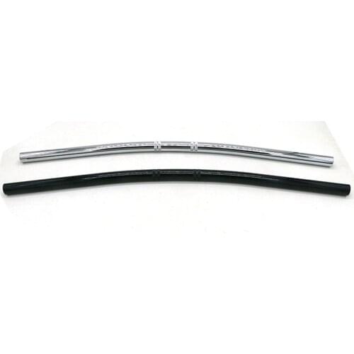 Motorcycle Handlebar 7/8" 22mm Black/Chrome Drag Straight Bar For Honda Kawasaki Yamaha Suzuki for Harley Chopper Bobber