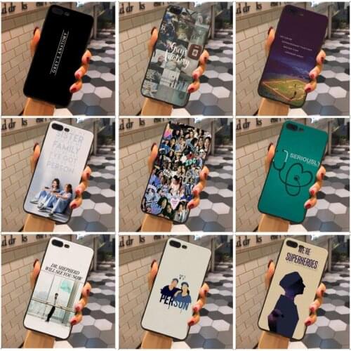 TV Greys Anatomy Amazing new arrival phone case cover For iphone5 5s 5c SE X XS XR XSMax 6 6s 7 7plus 8 8plus 12 mini 12PRO Max