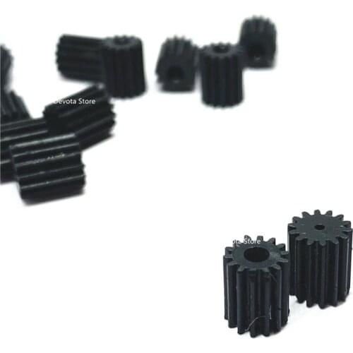 0.4M 14T 2MM Plastic gear Motor Spindle Gear Variable speed reduction gear