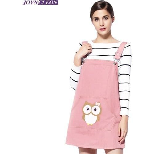 Direct selling electromagnetic radiation protective cute cartoon maternity clothes EMF shielding owl pattern metal fiber dress
