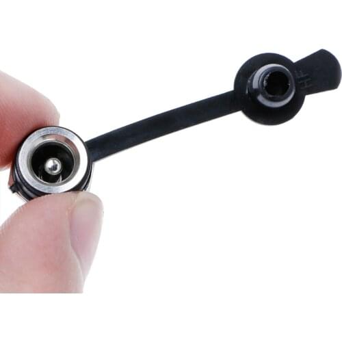 5.5mmx2.5mm Female DC Power Jack Plug Socket Waterproof Panel Mount Connector