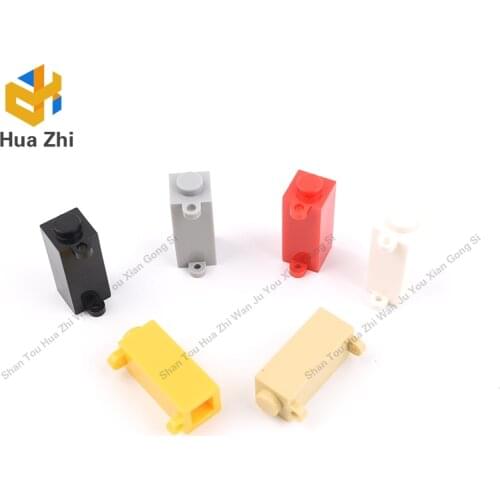 10PCS 3581 Brick Special 1 x 1 x 2 with Shutter HolderBuilding Blocks Parts MOC DIY Education Build Toys Brick
