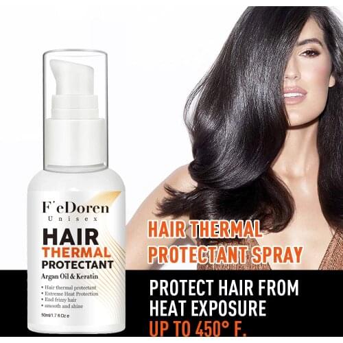 Extreme Heat Protection spray 3c hair mask Moroccan Oil Keratin hair straightening Heat Damage Smoothing Moisturizing Hair Care