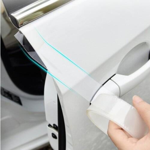 Universal car bumper door sill protection sticker for Peugeot 206 207 208 301 307 308 407 2008 3008 4008