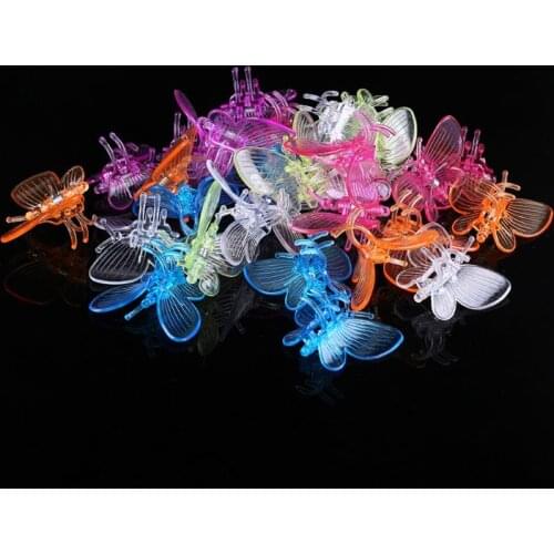 30 Pcs Butterfly Orchid Clips Plant Clips Garden Flower Vine Support Clips Cute Drop Shipping DropShipping