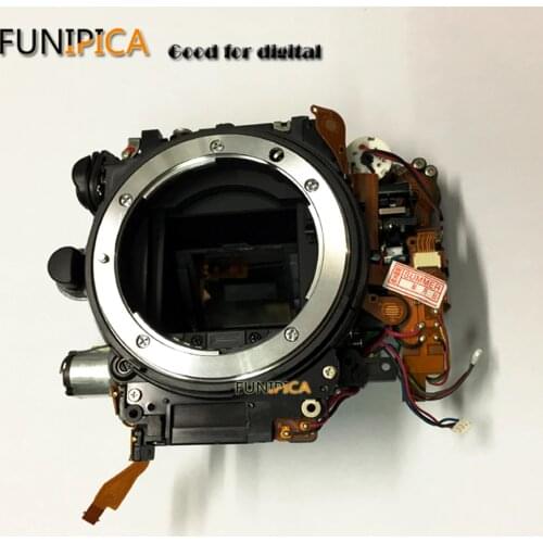 95%new used original D7000 MIRROR BOX with Aperture Motor without shutter for Nikon D7000 small body camera repair parts free sh