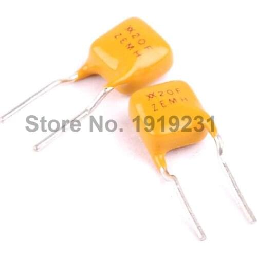 20PCS 250V 0.12A PPTC Resettable TRF250-120 Self-Recovery Fuses