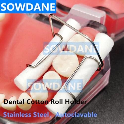 5pcs New Dental Cotton Roll Holder Clip Dental Orthodontic Isolator Tool Clinic Ortho Lab Supplies Cotton Holder Autoclavable