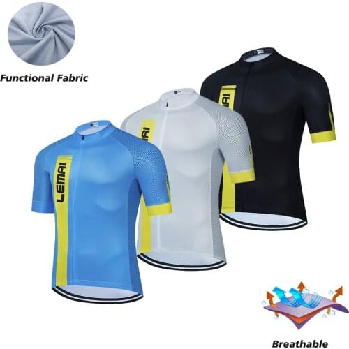 2021 Bmx Sports Tops For Bicycle Summer Short Sleeve Cycling Jersey Breathable Man Cycling Maillot Quick-Drying Sportswear