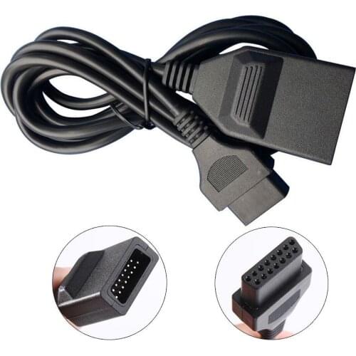 50pcs 15 pin extension cable for SNK FC neo geo CD Controllers Handle Grip