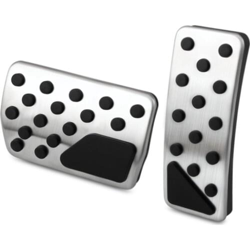 Car styling Stainless Steel Car Gas Brake Pedal Kit For Jeep Grand Cherokee for Dodge Durango 2010-2015 Auto Pedal Cover