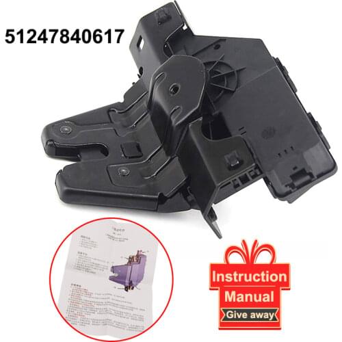 Auto Parts Trunk Lid Latch Tailgate Lock Actuator 51247840617 For BMW 5 Series E39 E46 E82 E85 E88 7840617 51248196401 8196401