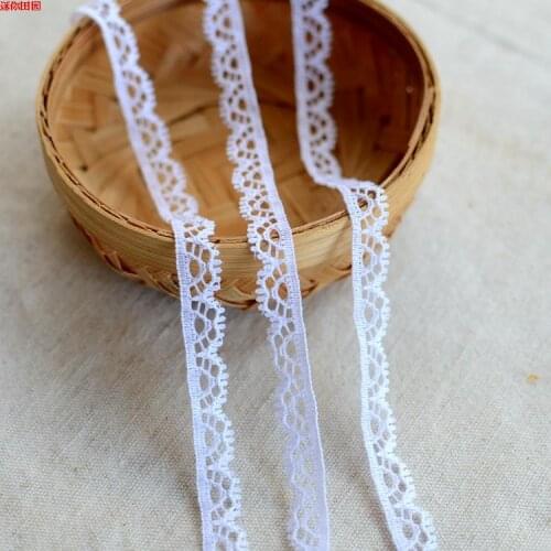 White stretch lace accessories bleaching color