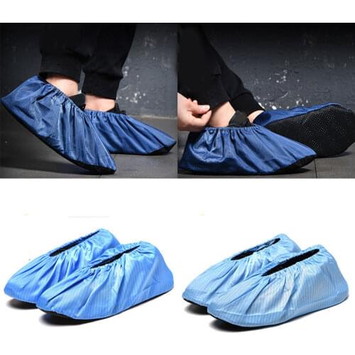 Reusable Shoe Covers Shoes Protector Cover Women Men Household Outdoor Keep Floor Carpet Cleaning Non-slip Washable Shoe Covers