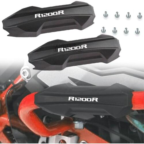 Motorcycle FOR BMW R1200R 25MM Engine Crash bar Bumper Decorative Guard Block R 1200 R LC 2007-2014 2013 2012 2011 2010 2010 09