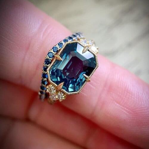 Classic Women Ring Fashion Lady Engagement Ring Wedding Bands Jewelry for Women Wedding Anniversary Party Gift