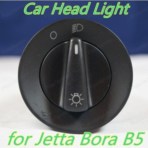 Polarlander Free Shipping Car Head Light Lamp On/OFF Switch Knob Button for J/etta B/ora B5 1C0941531b