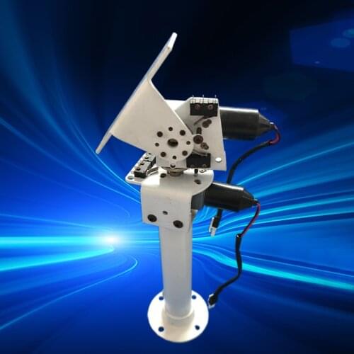DC Dual-axis Pan/tilt, Solar Tracking, Monitoring, Robot, Large Load, High Torque, All Metal, X-axis, Y-axis