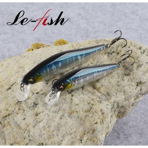 100MM 13.5G ,80MM 10.5G Fishing Lures Minnow Hard Baits Sinking High Quality Professional Fishing Wobblers For Sea Bass