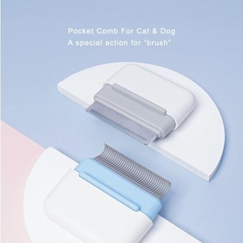 Cat Brush for Shedding and Grooming 2 in 1 Massage Comb Deshedding Brush cats Puppy Remove Shedding Matted Tangled Hair Dander