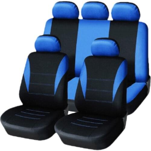 Aimaao 4/9 Pcs Universal Car Seat Covers Car Interior Accessories Fit Most Cars For Ford Focus 2 Mondeo Mk4 Nissan VW Mazda