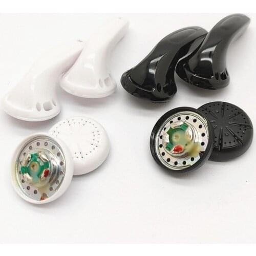 1 pair KAPH K500 earphone speaker 32 ohm unit qian 25 black and white solution