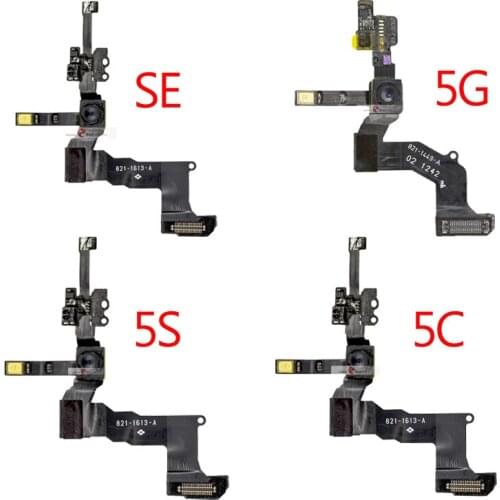 10pcs/lot Front Camera For iPhone 5 5S 5C SE Proximity Sensor Face Front Camera Flex Cable