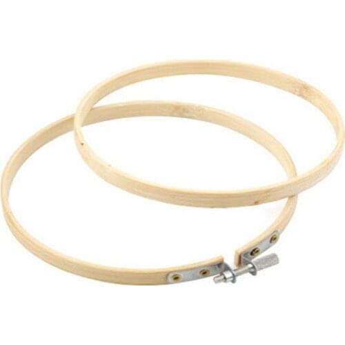 17 cm Embroidery Hoop Circle Round Bamboo Frame Art Craft DIY Cross Stitch