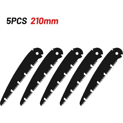 5PCS Length: 210mm, 240mm, 280mm Garden Folding Saw Blades For Replacement Tool Only Saw Blades 2021 New