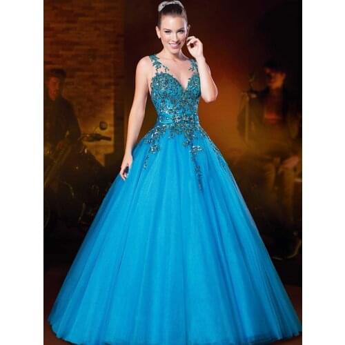 2021 blue purple custom made Sparkly Ball Gown Quinceanera Dresses Sweetheart Sequines Applique Sweet 16 Dress Party Wear