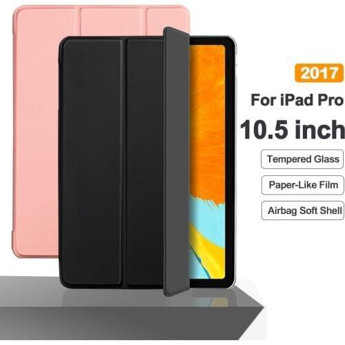 Flip Tablet Case For iPad Pro 10.5'' 2017 Funda PU Leather Smart Cover For iPad pro 10.5 A1701 A1709 A1852 Folio Capa Auto Wake