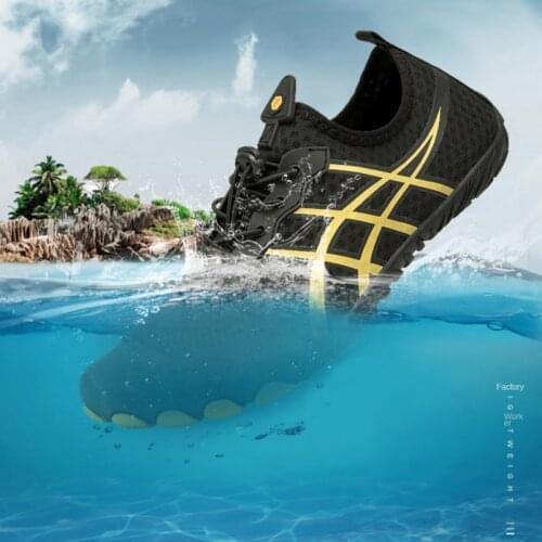 Breathable Outdoor Couple Beach Surfing Water Sport Shoes Mens Quick-Drying Wading Women Diving Socks Swimming Aqua Shoes Sandal